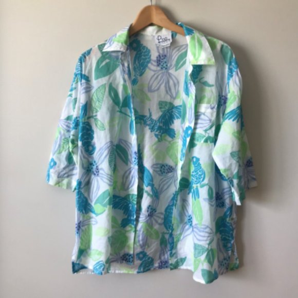Button down lilly pulitzer shirt - Picture 4 of 4